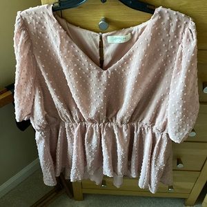 A’Beautiful Soul Peplum Blouse